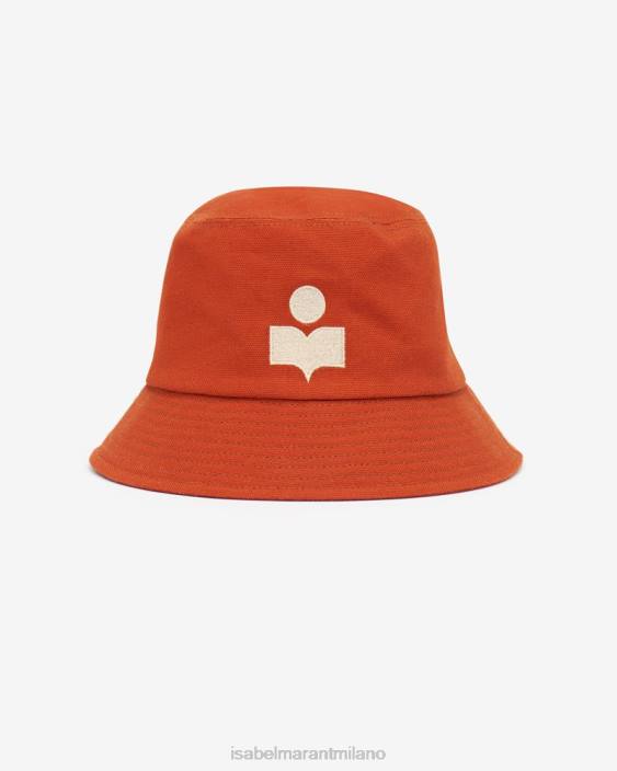 accessorio R88T1073 Isabel Marant unisex cappello haley terracotta