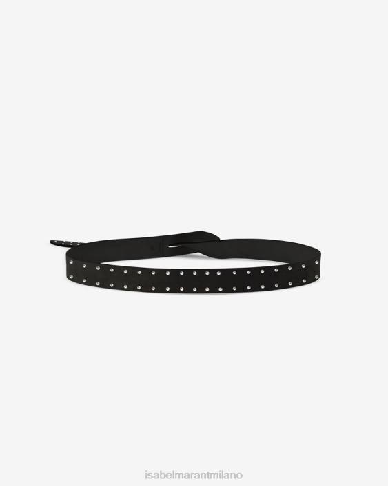 accessorio R88T1102 Isabel Marant unisex cintura leccese nero