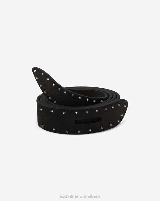 accessorio R88T1102 Isabel Marant unisex cintura leccese nero