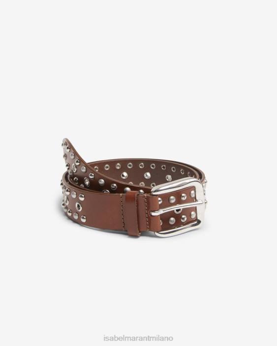 accessorio R88T1129 Isabel Marant unisex cintura rica marrone