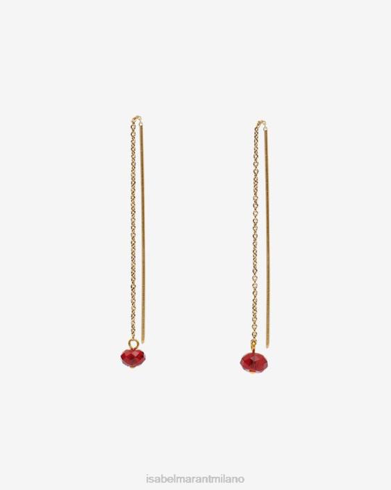 accessorio R88T1200 Isabel Marant unisex orecchini Polly rosso