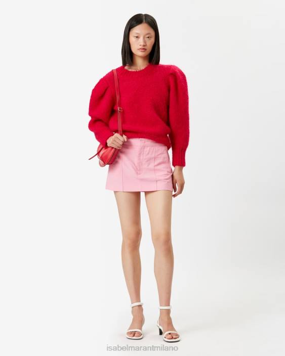 vestiario R88T283 Isabel Marant donne maglione in mohair di Emma fucsia