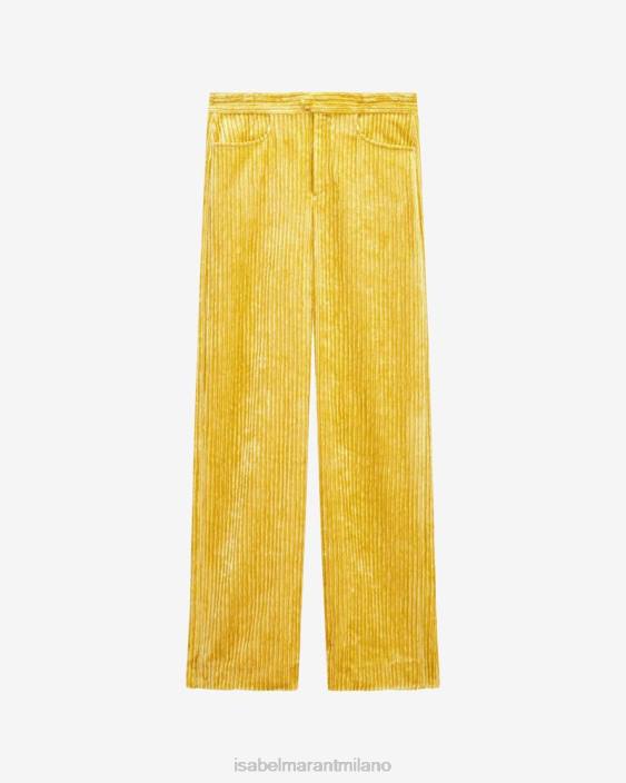 vestiario R88T300 Isabel Marant donne pantaloni Daryl luce del sole