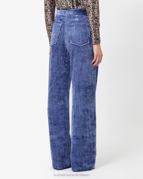 vestiario R88T301 Isabel Marant donne pantaloni Daryl lavanda