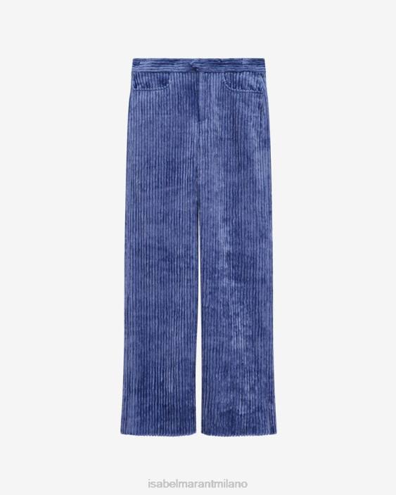 vestiario R88T301 Isabel Marant donne pantaloni Daryl lavanda