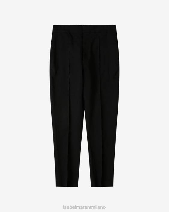 vestiario R88T303 Isabel Marant donne pantaloni sioliran nero