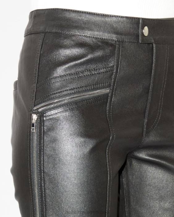 vestiario R88T310 Isabel Marant donne pantaloni hizilis nero