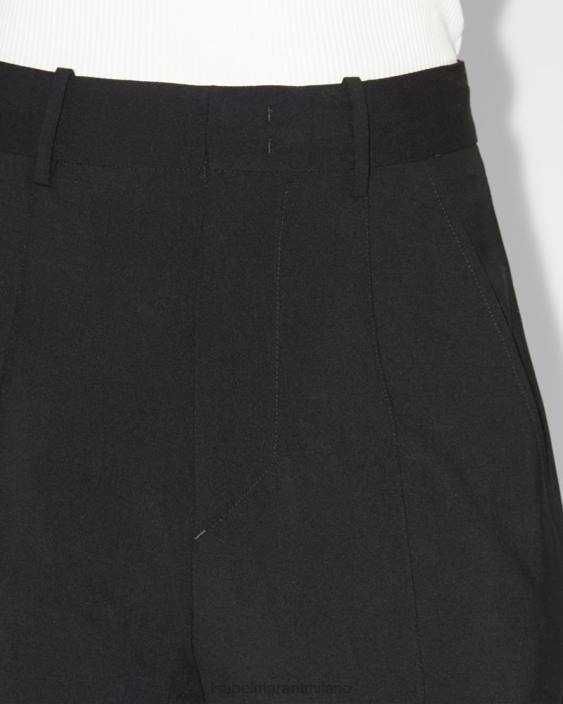 vestiario R88T321 Isabel Marant donne pantaloni sopiavea nero