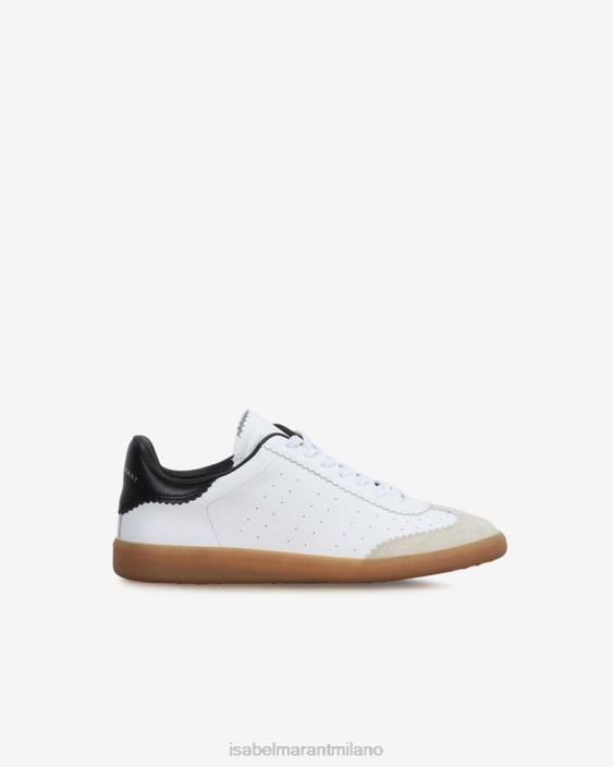 calzature R88T907 Isabel Marant uomini scarpe da ginnastica Brycy bianco