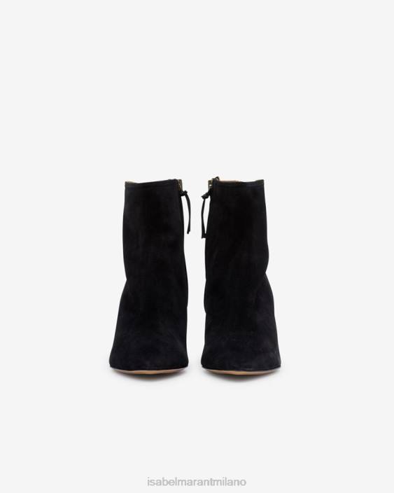 calzature R88T814 Isabel Marant unisex deone stivali bassi nero