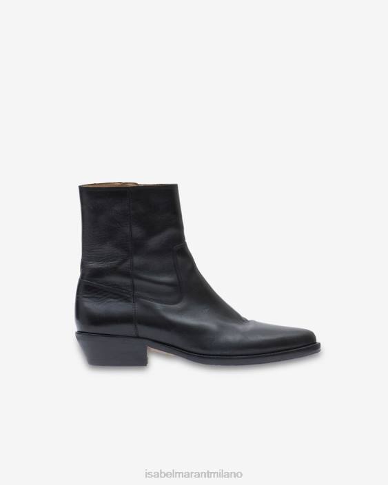 calzature R88T898 Isabel Marant uomini stivaletti okuni nero