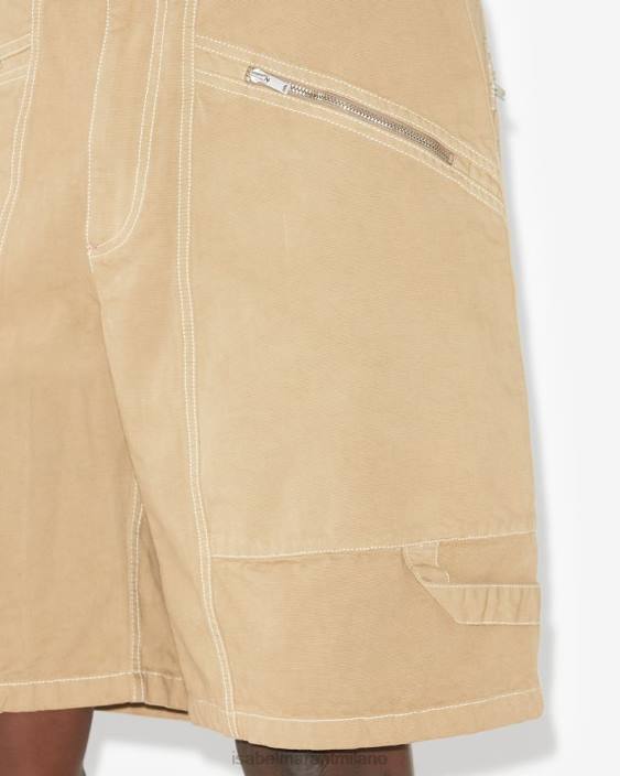 vestiario R88T1415 Isabel Marant uomini pantaloncini feoni Sahara